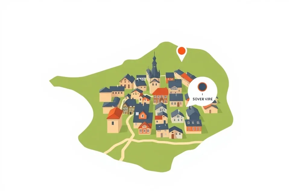 Carte du secteur d'intervention autour de Le Pradet (83220)